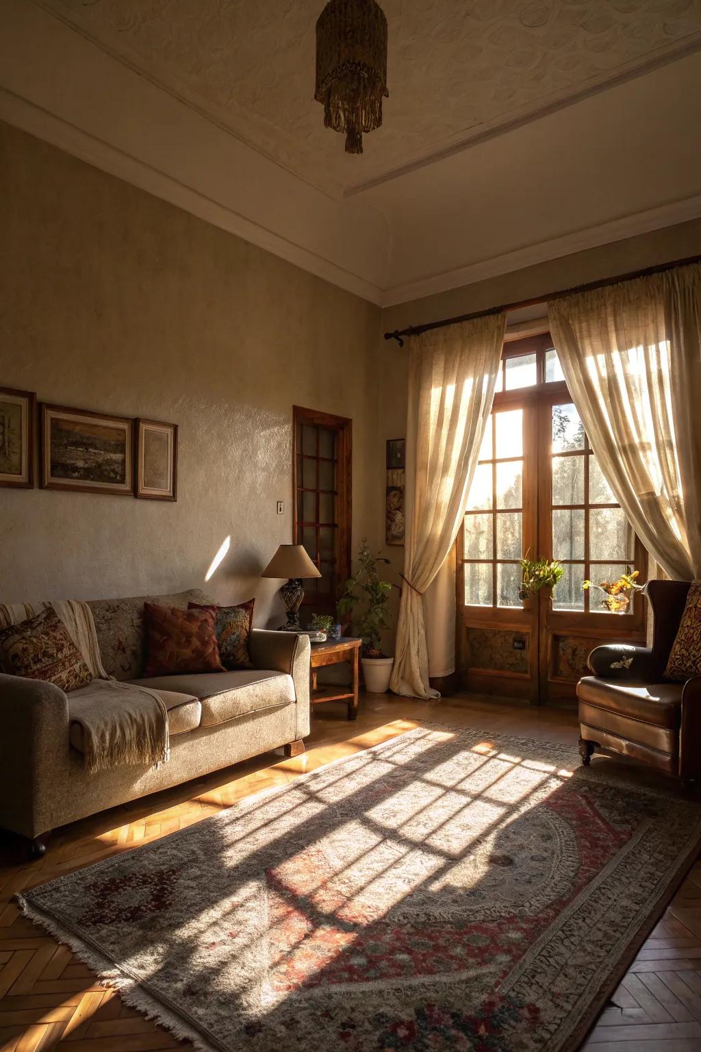 Illumination adds depth and highlights textures.