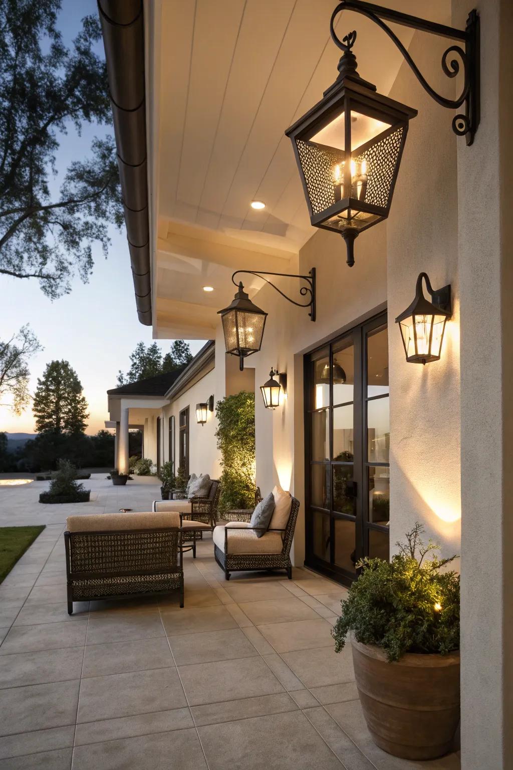 Large fixtures make a dramatic and stunning statement.