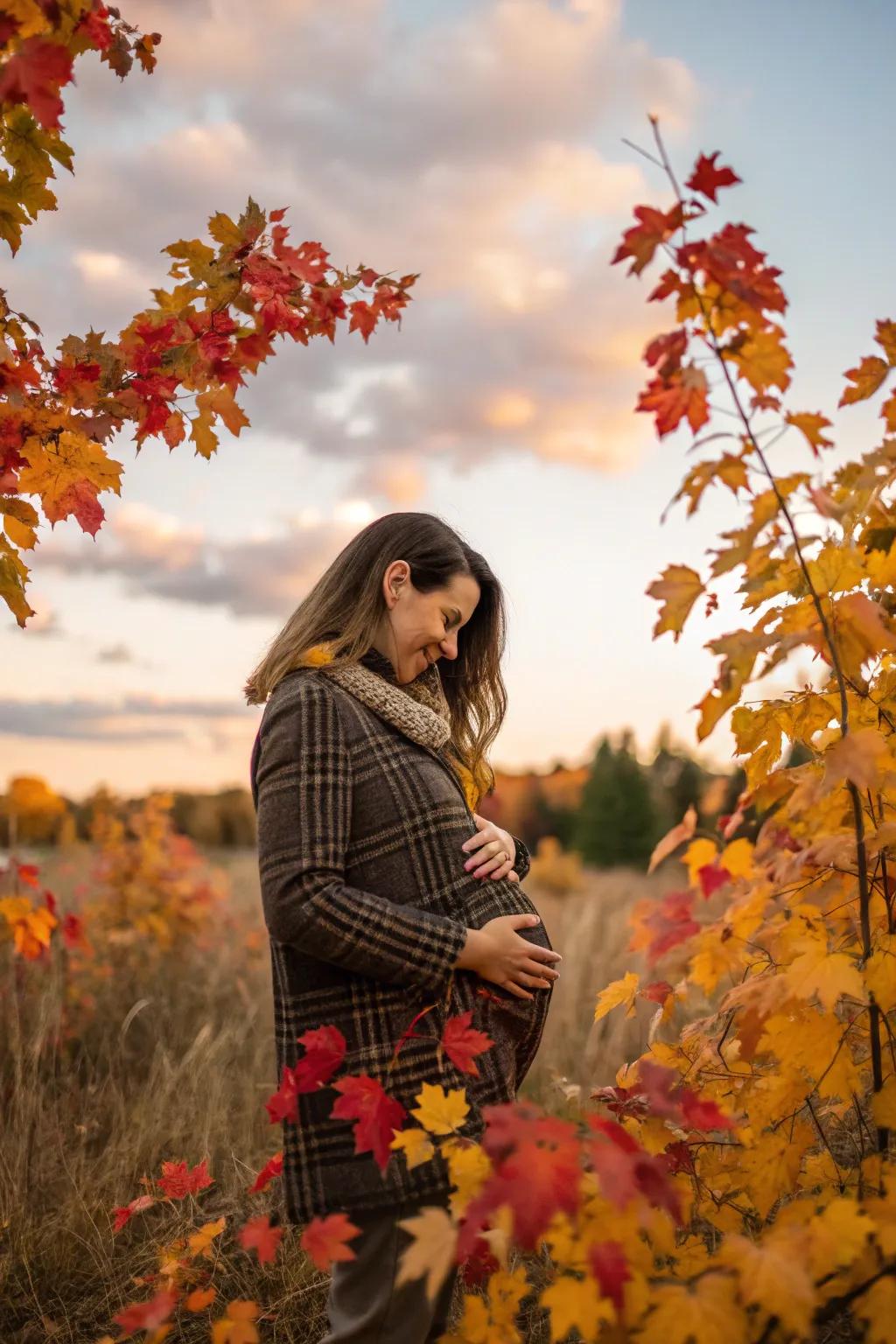 Seasonal notes bring a natural and timely touch to your photos.