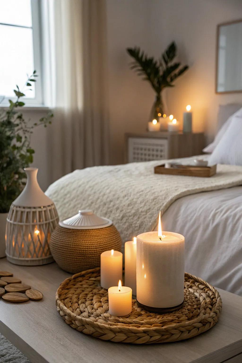 Enhance your space's mood with calming aromas.