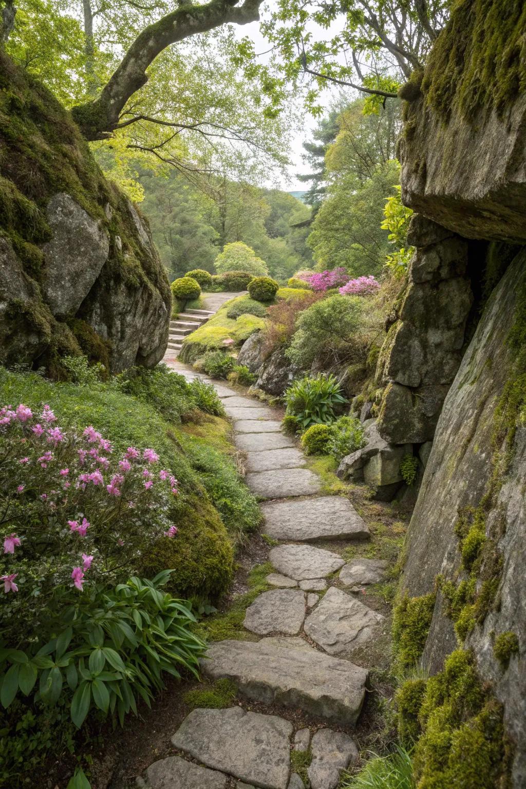 Veiled routes fashion a sense of mystery and discovery in your garden.