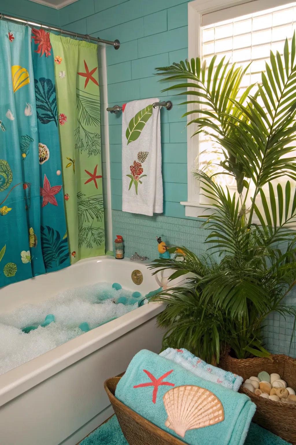 A themed bath night turns your space into a world of imagination.