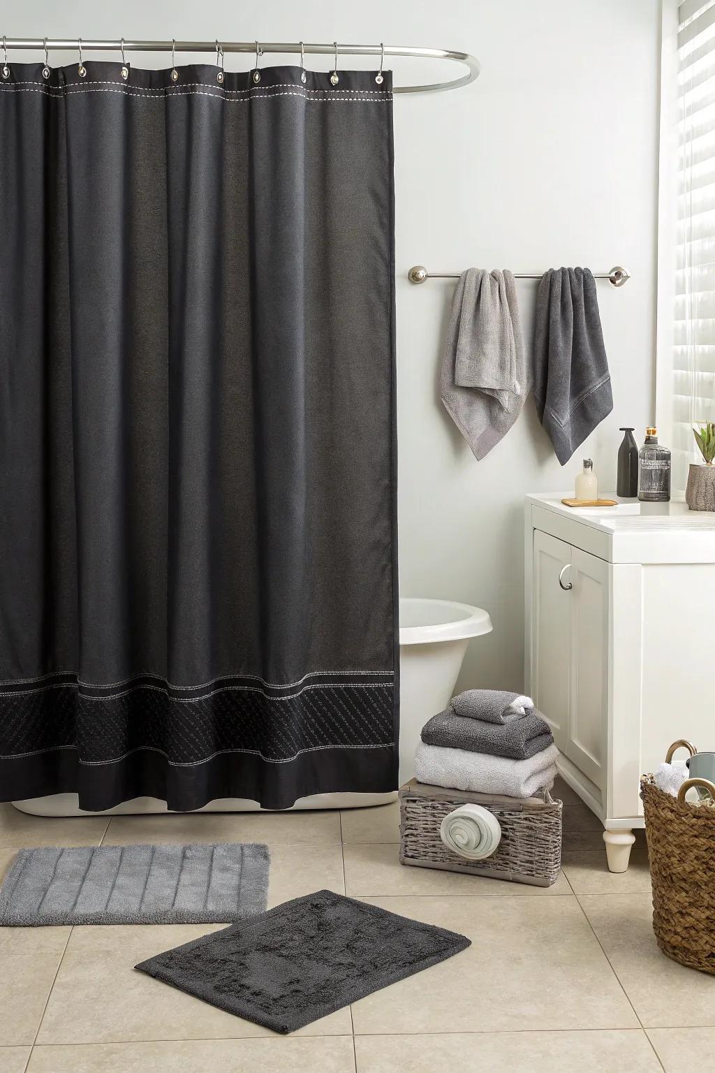 Monochrome designs create a cohesive look.