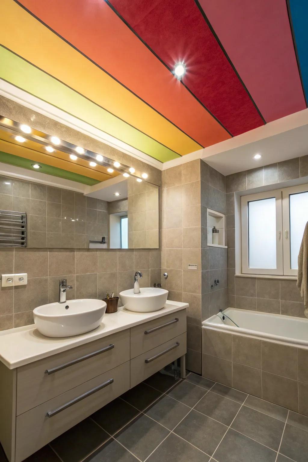Unexpected colors introduce a delightful twist to home decor.