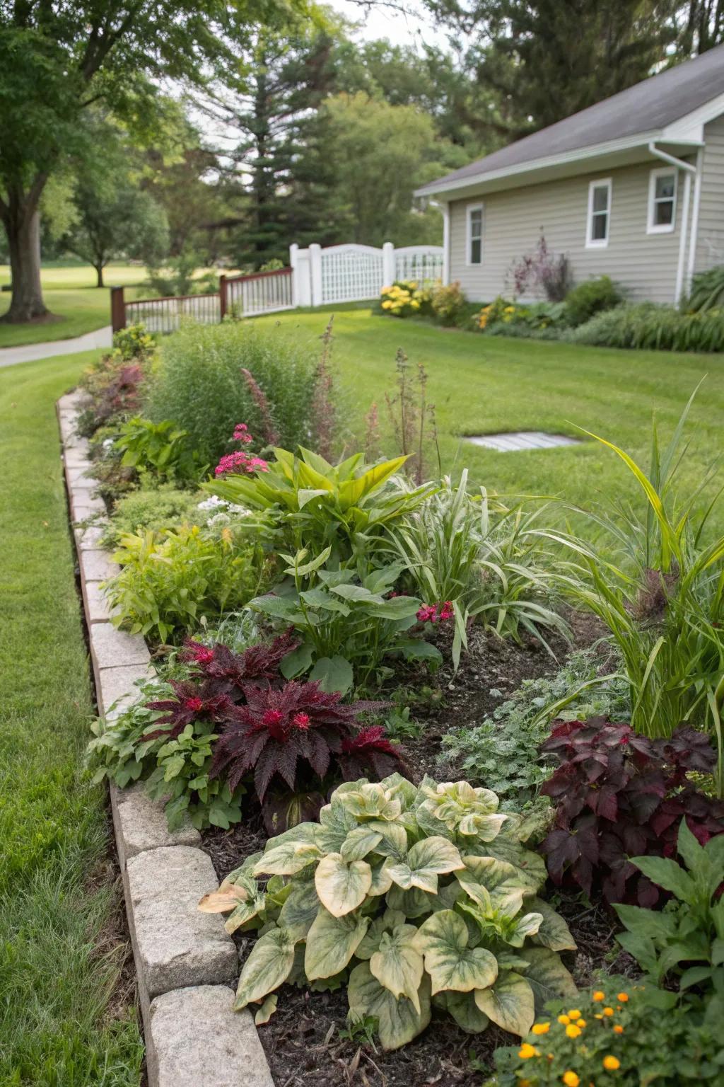 Craft intrigue using a mix of plant feels.