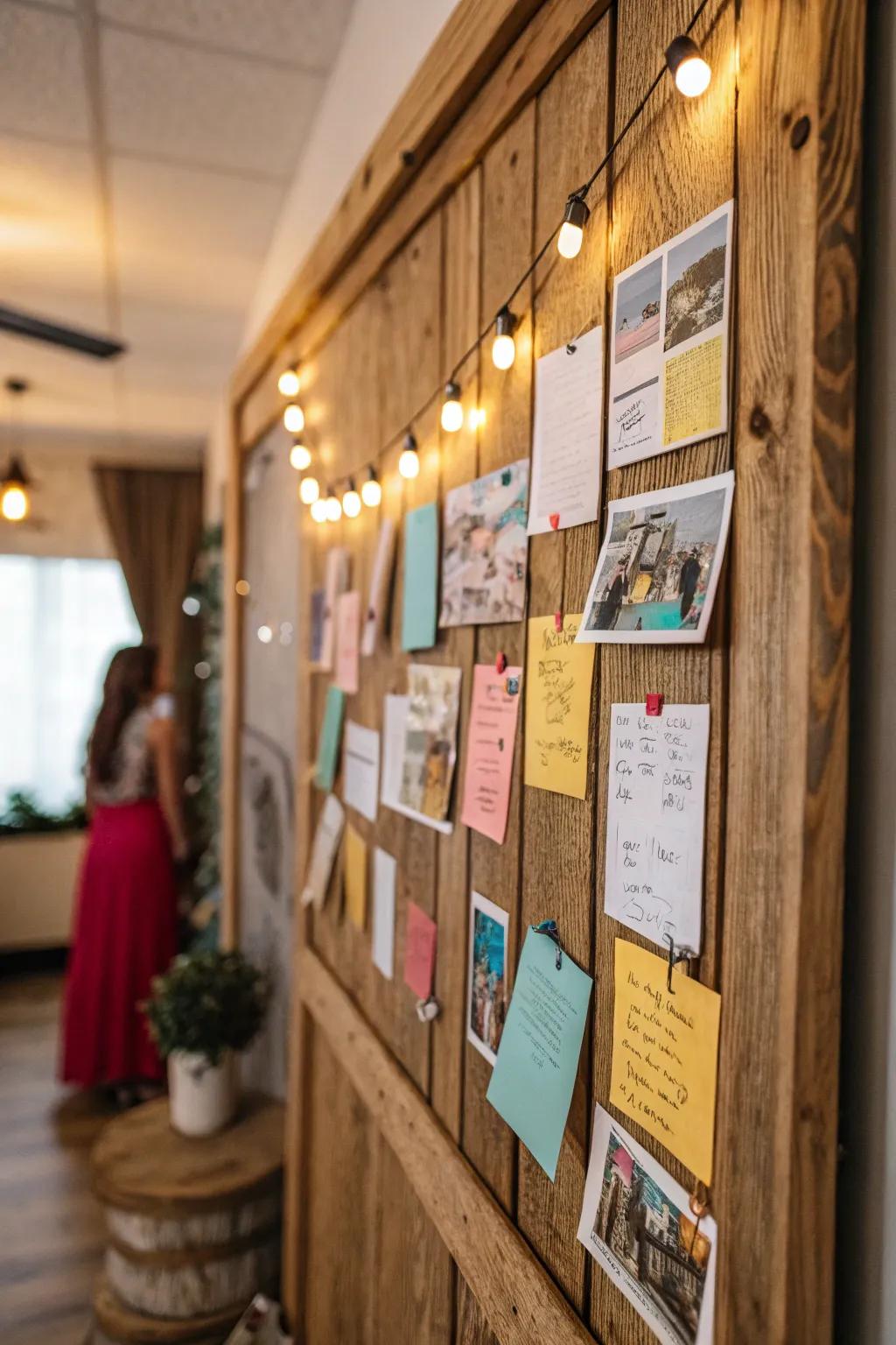 Rustic wood looks make a real camping feel.