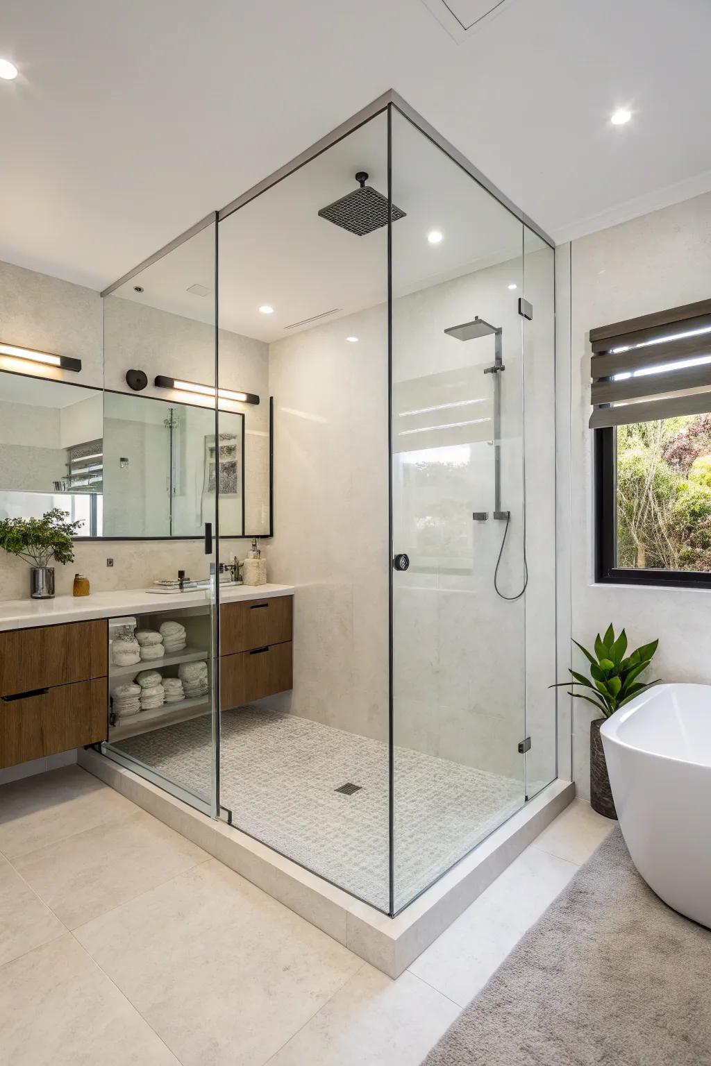 Unbordered protectors offer a sleek and modern look.