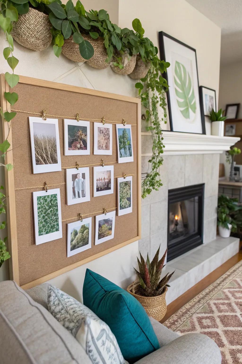 Exhibit memorabilia exquisitely employing succulent visual frames.