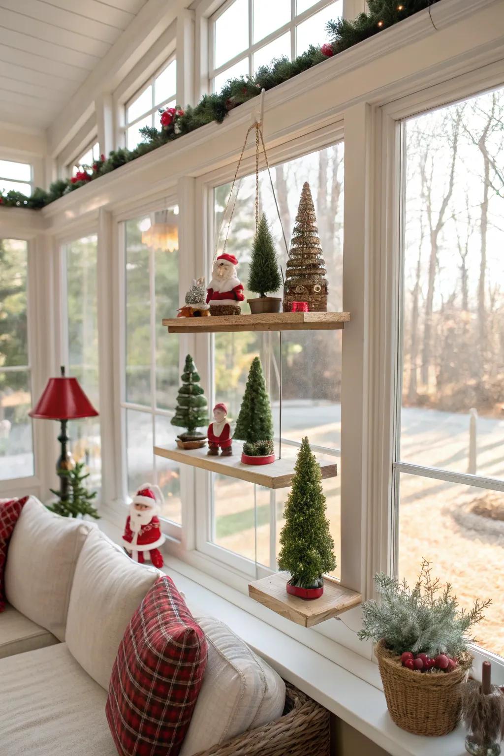 Wall mounts offer elegant display options.