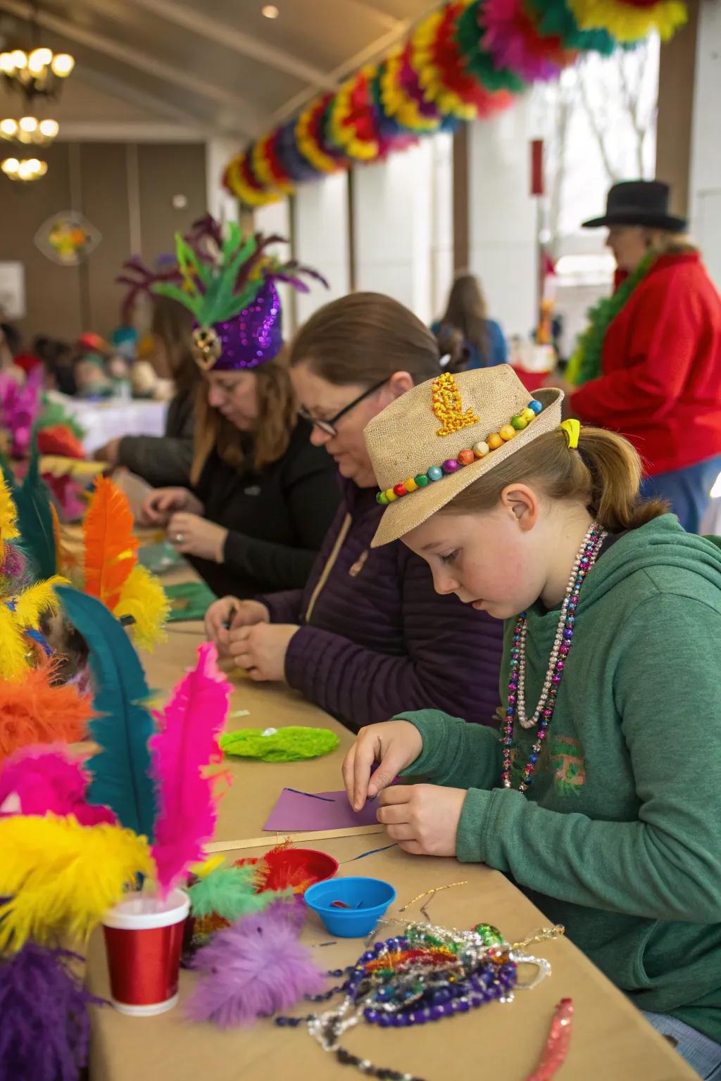 Headwear crafting proffers a creative and personal accent.