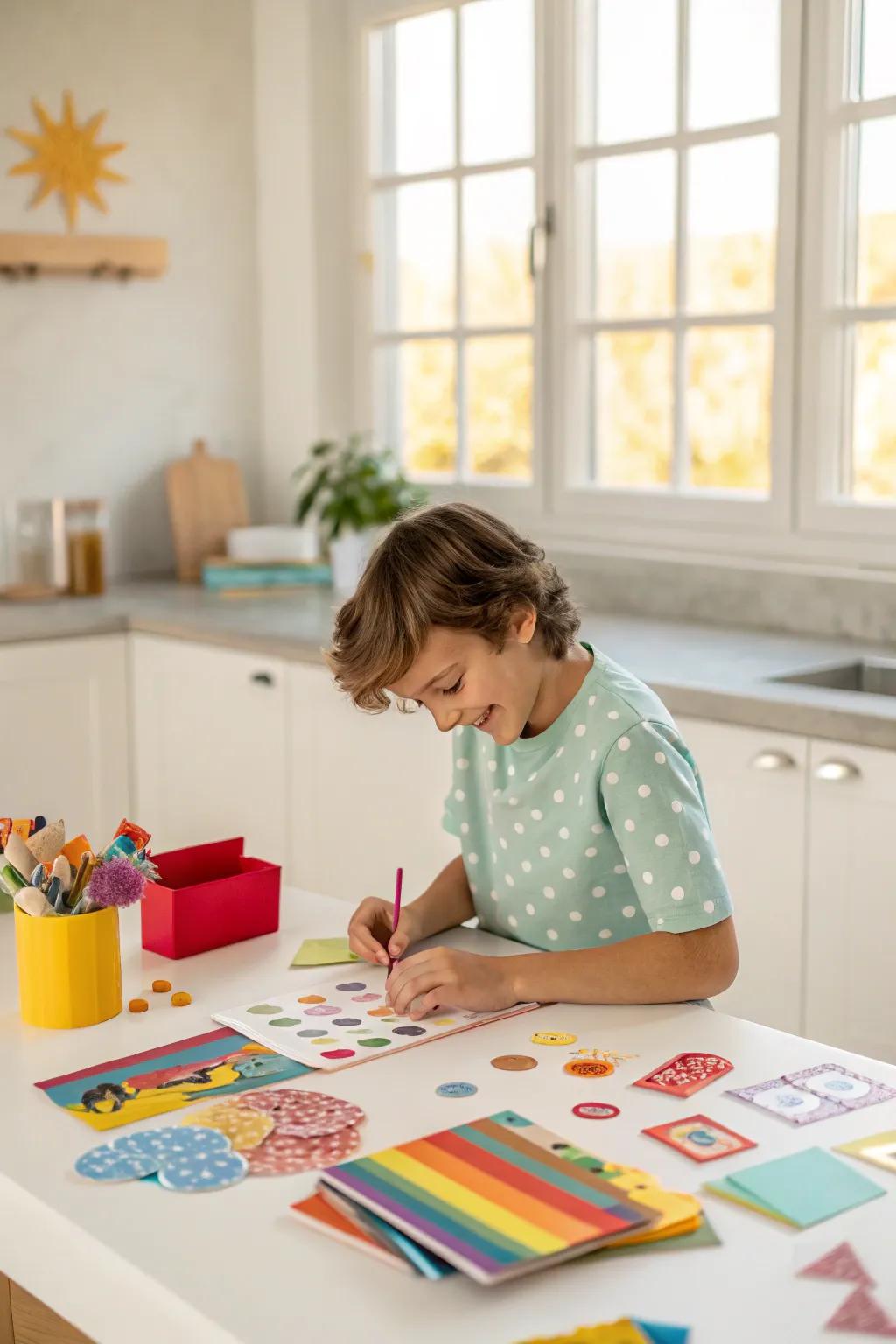 Unleashing creativity with a fun creation kit.