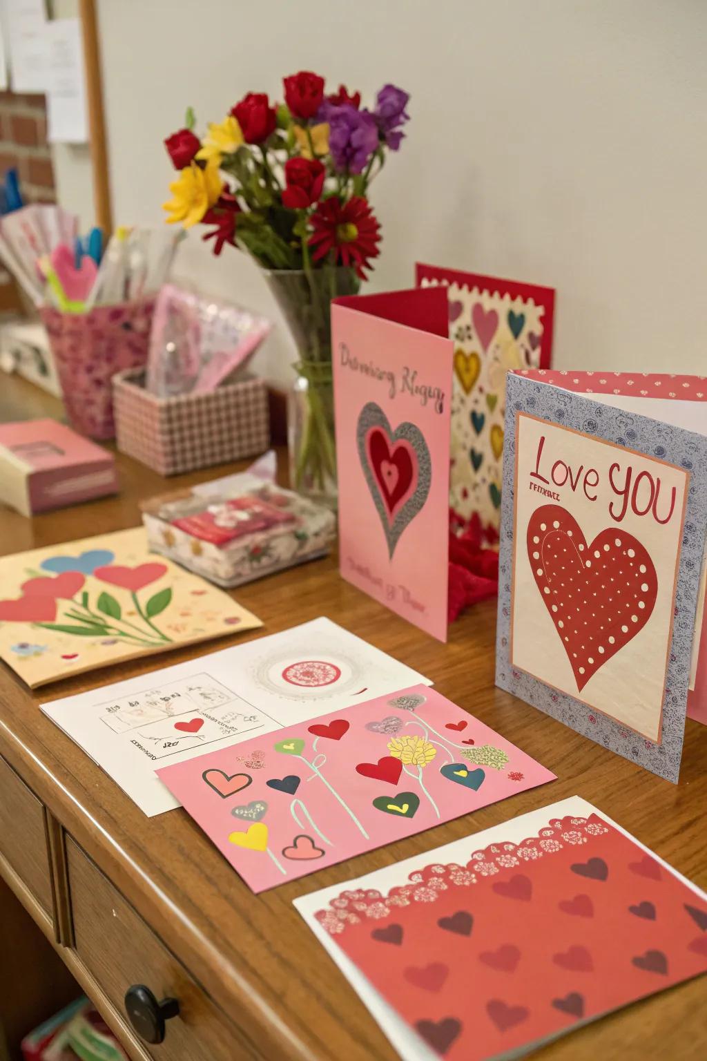 Verbalize inventiveness through heartfelt handmade crafts.