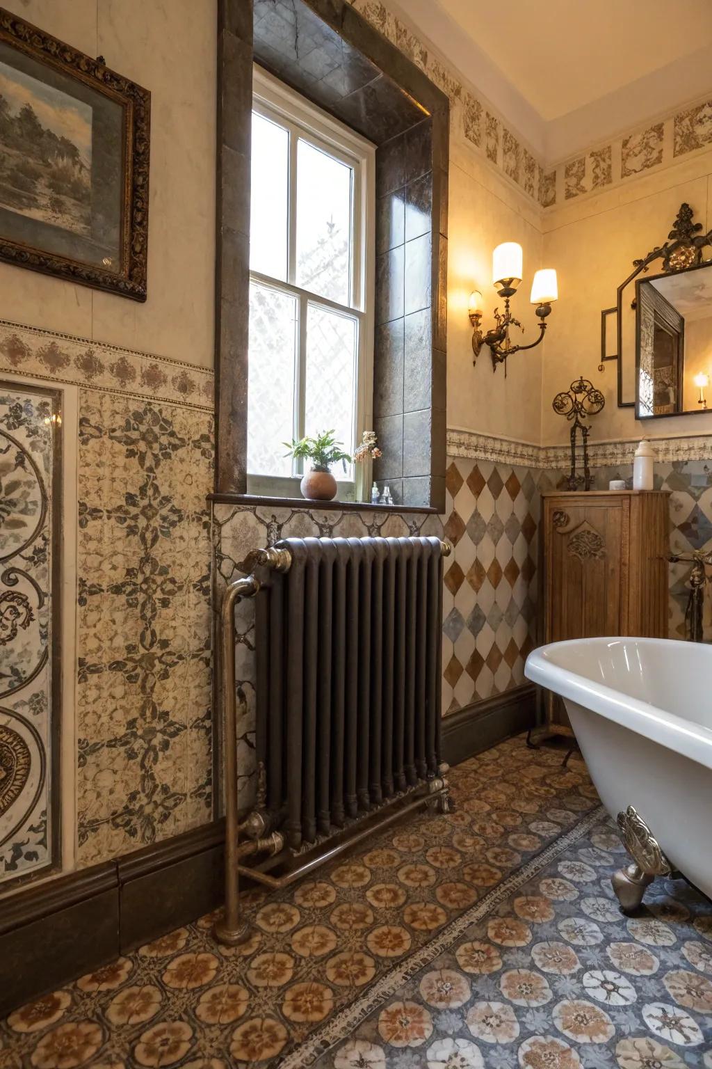 Cast iron heaters deliver comfort and character.