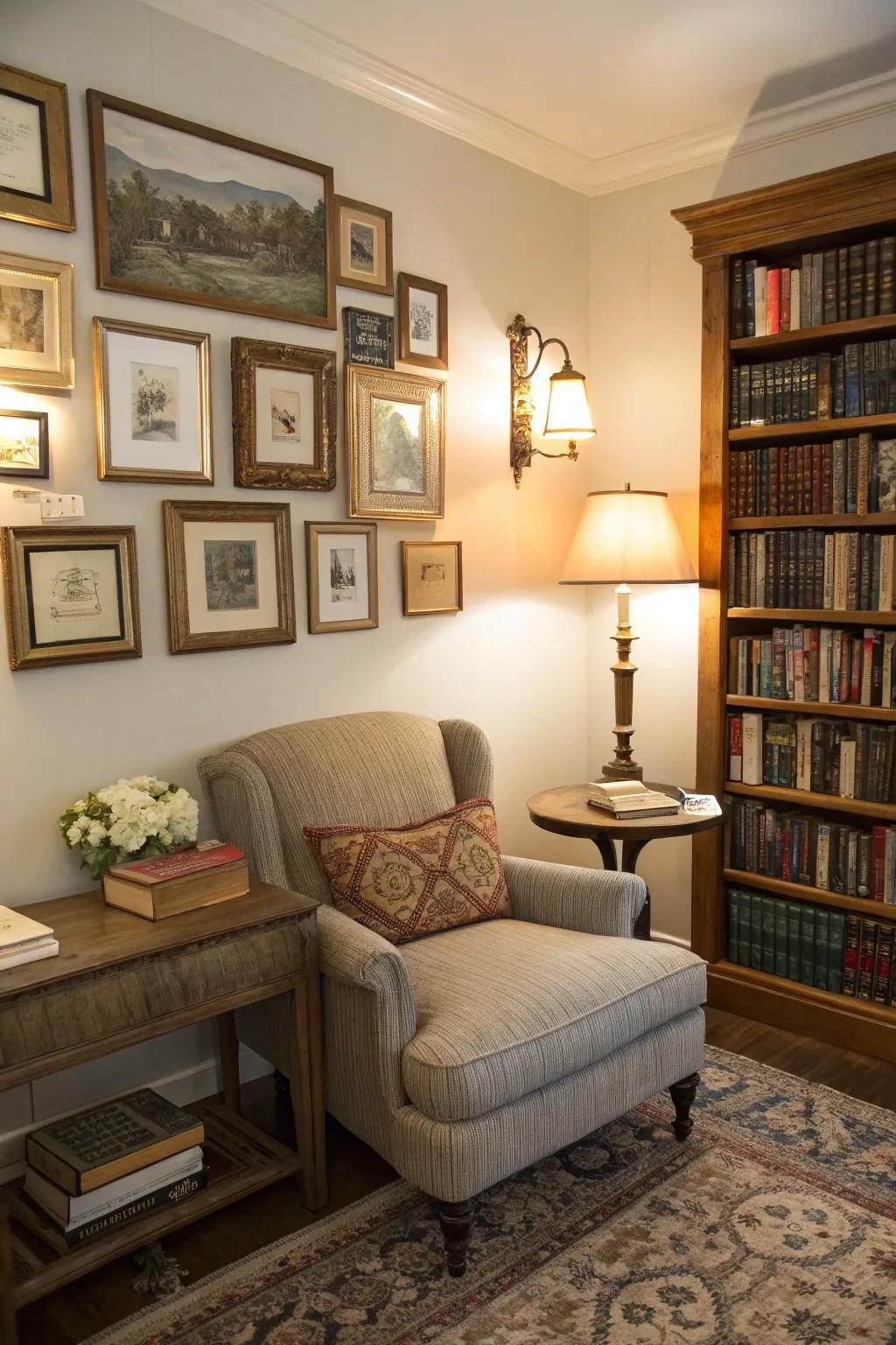 Frames infuse classic charm and history.