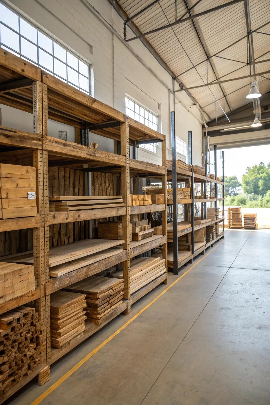 Eco-friendly materials offer a sustainable approach to racking design.