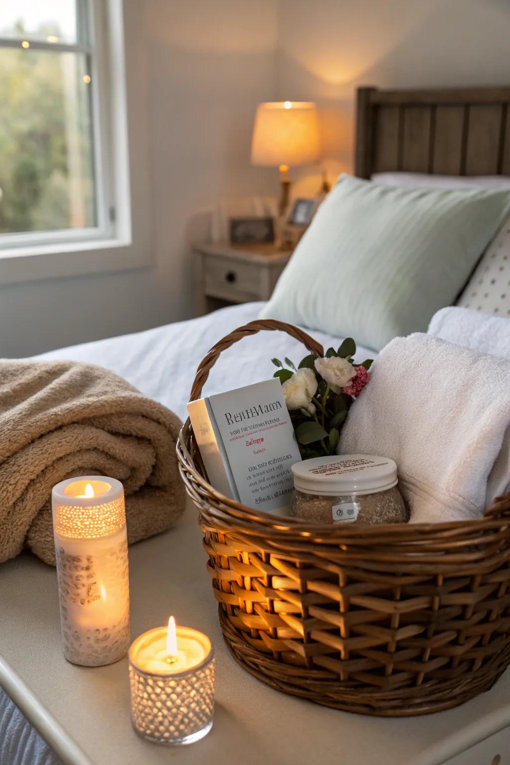 An appealing night light offers comfort and security during the night.