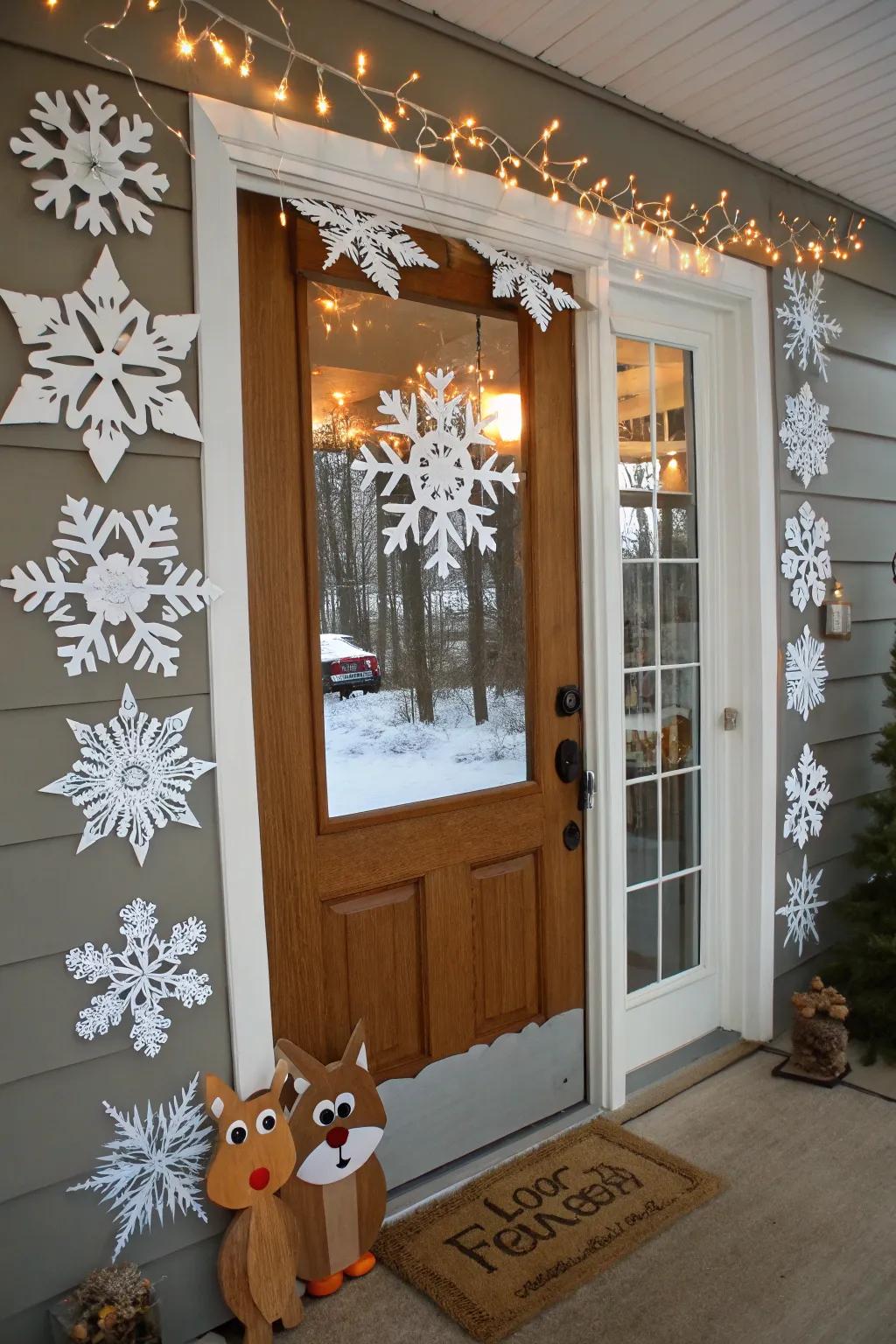 Handmade elements make the décor personal and fun.