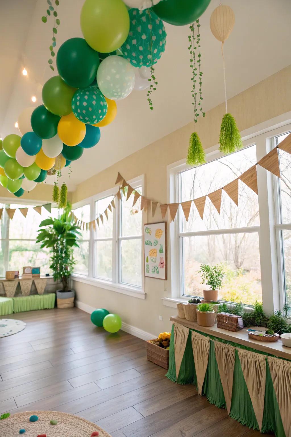 Celebrate consciously through eco-conscious decorations.