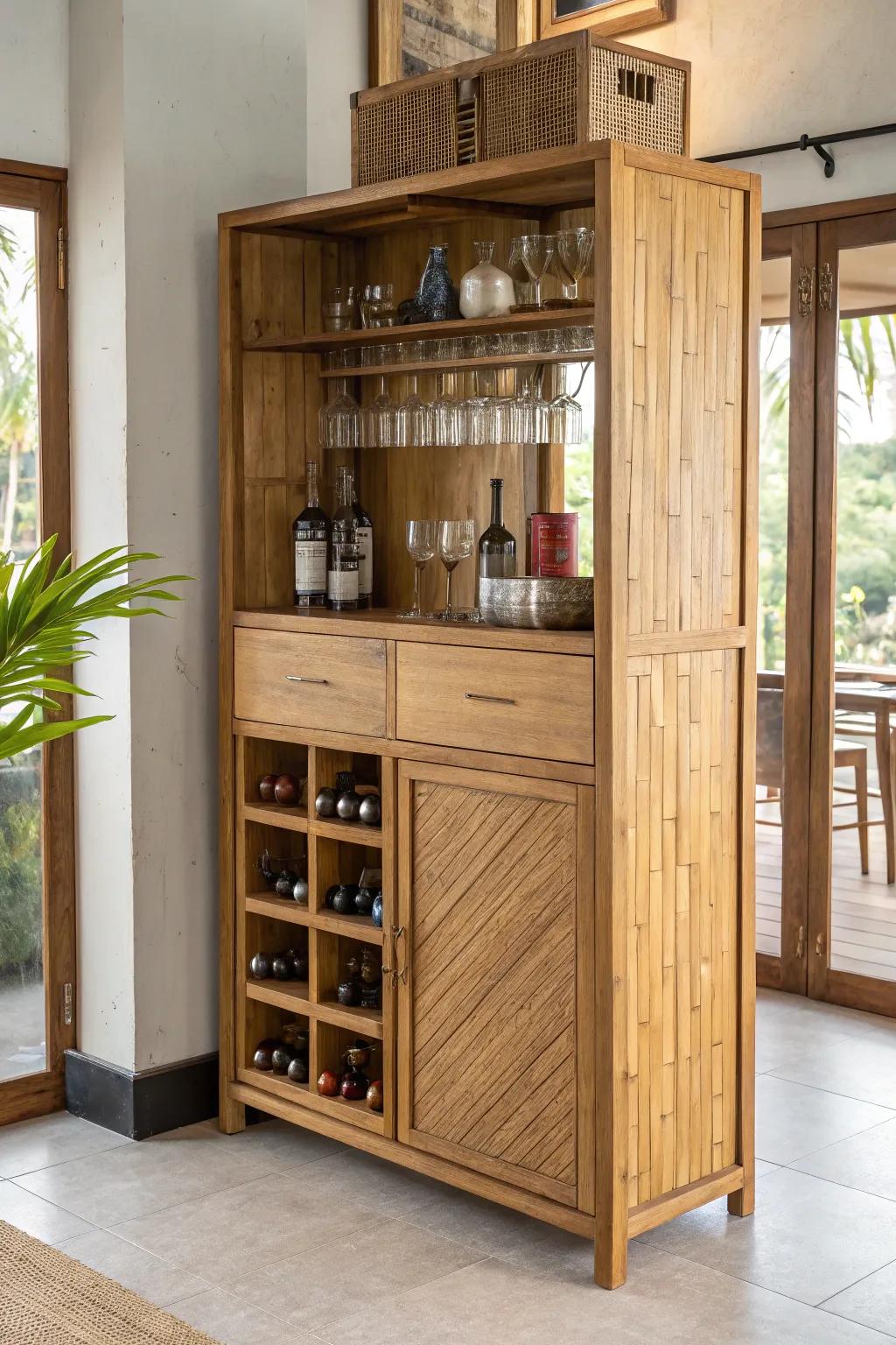 Sustainability aligns with style through environmentally friendly resources.