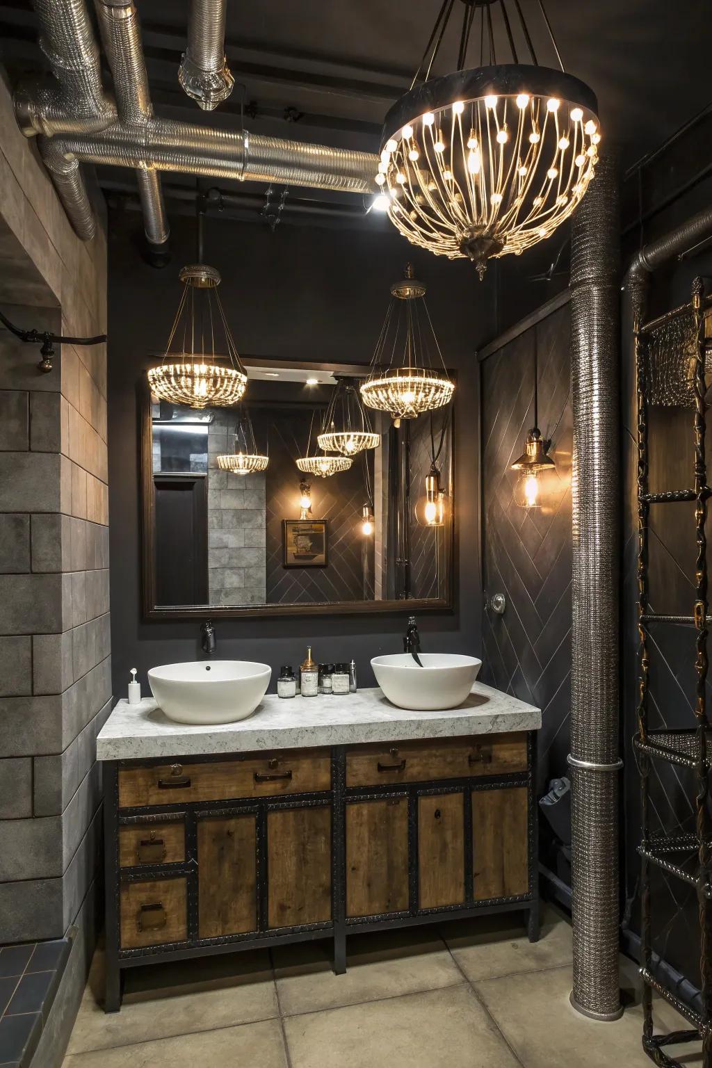 Fusing styles fashions a daring and memorable impact.