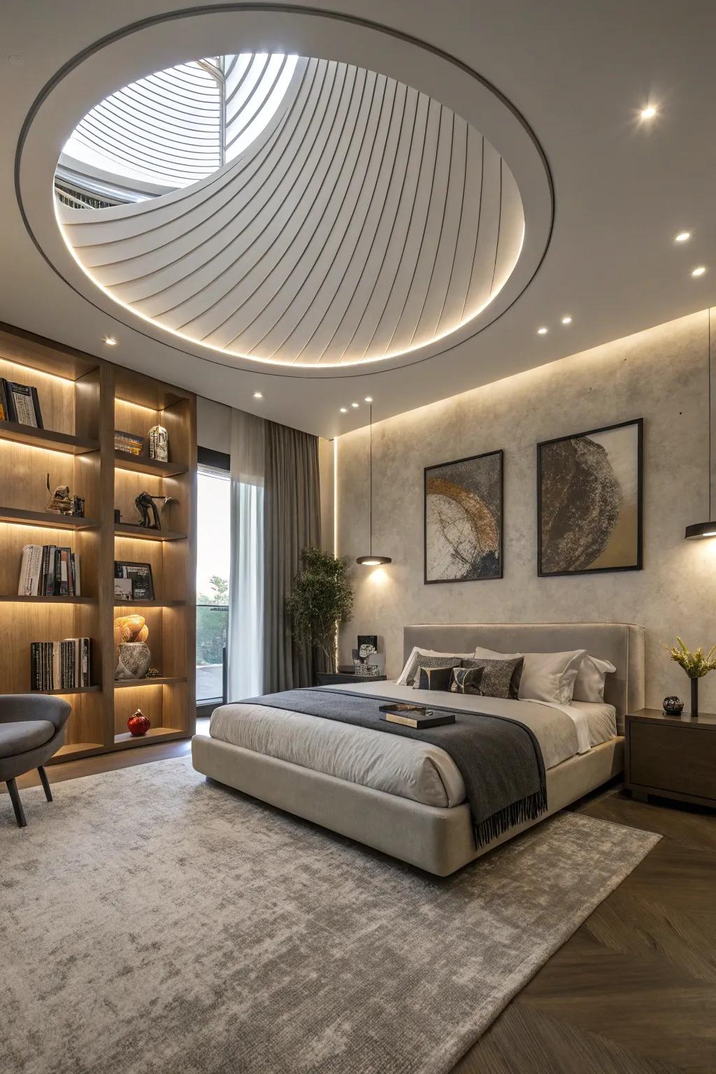 Circular designs embrace curves.
