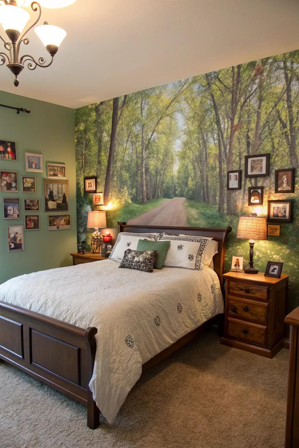 Bespoke wall art supplies a unique and personal attribute.