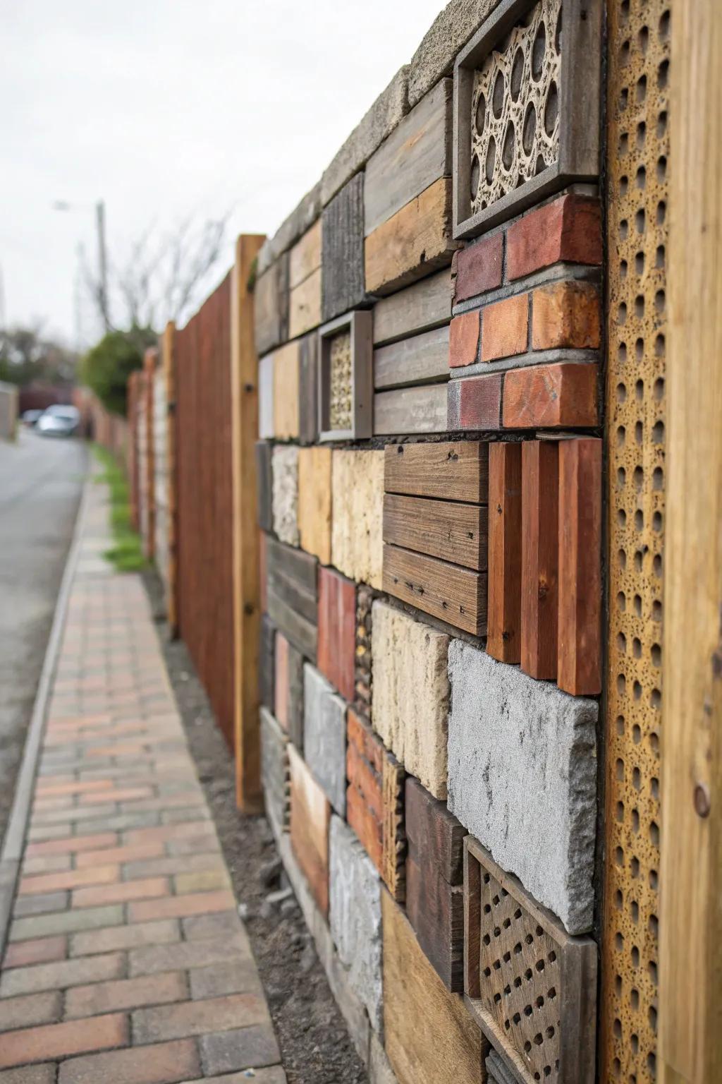 Embrace creativity with a varied design.