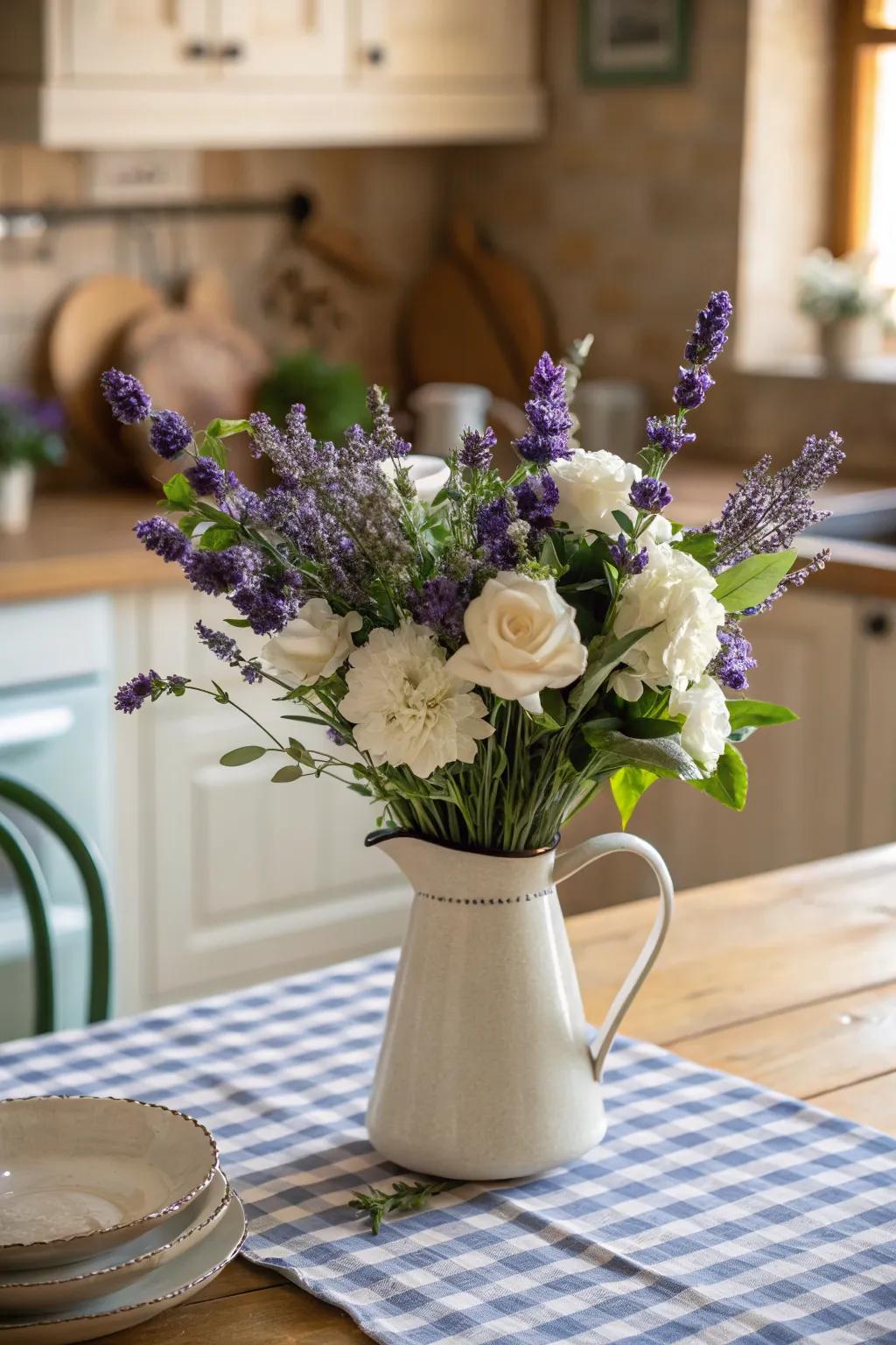 Fragrant bouquets offer a delightful olfactory experience.