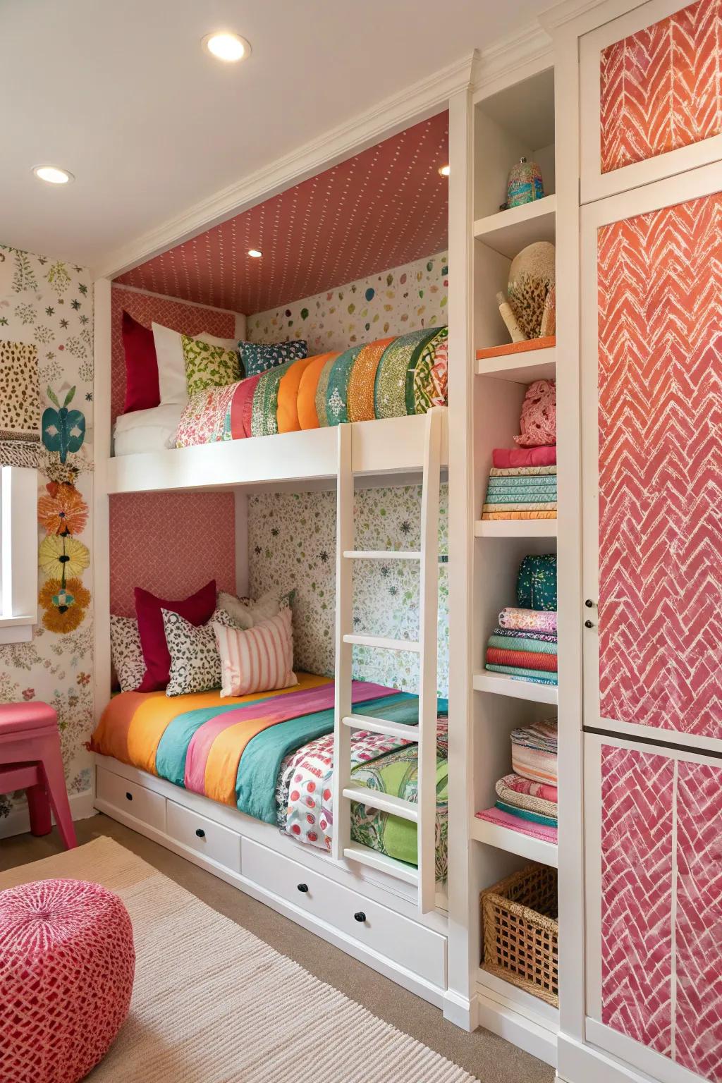 Playing with patterns: fun designs to brighten up any room.