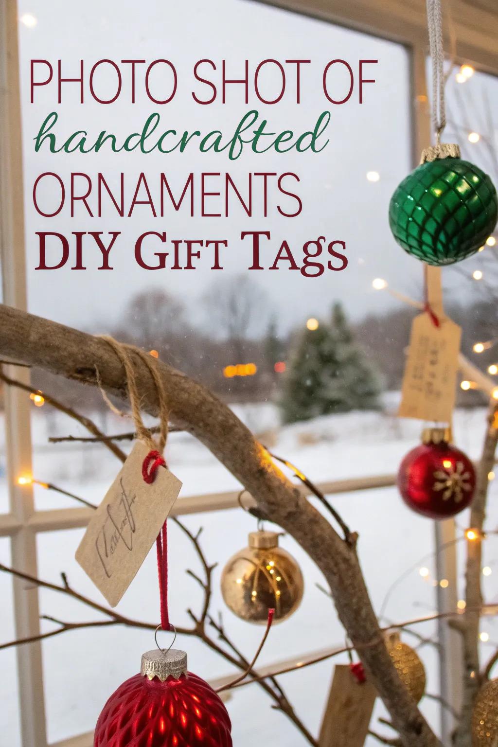 Handcrafted details that personalize and enhance holiday decorations.