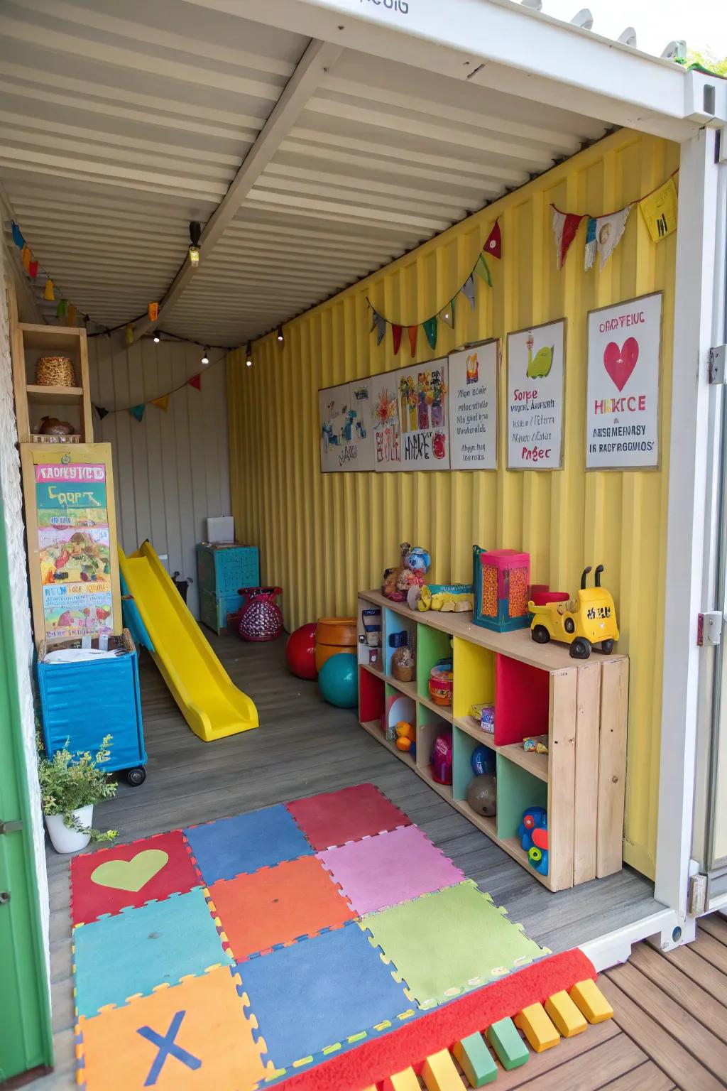 Create a safe environment for activities inside the setup.