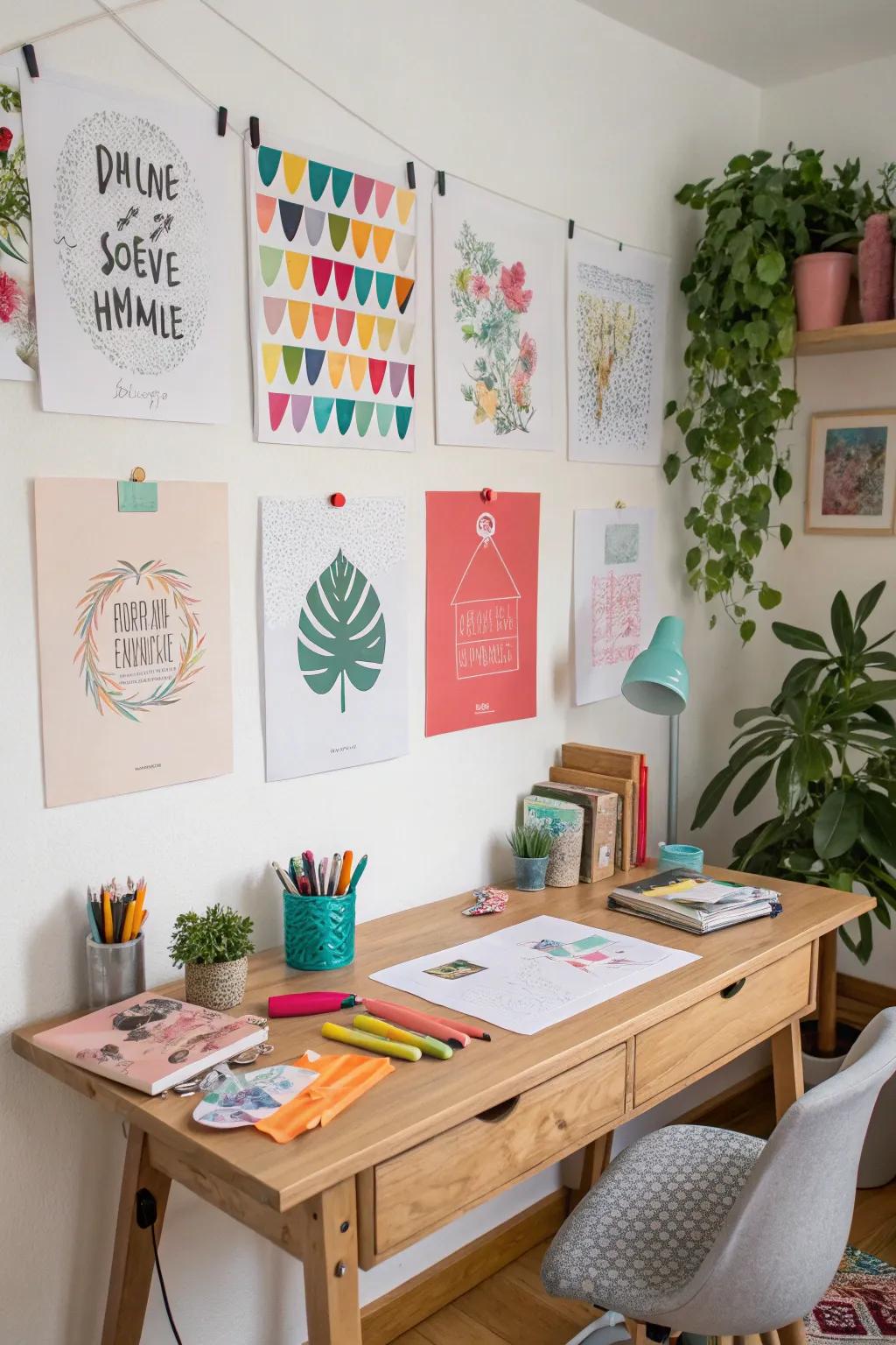 DIY posters offer a personal touch and showcase your creativity.