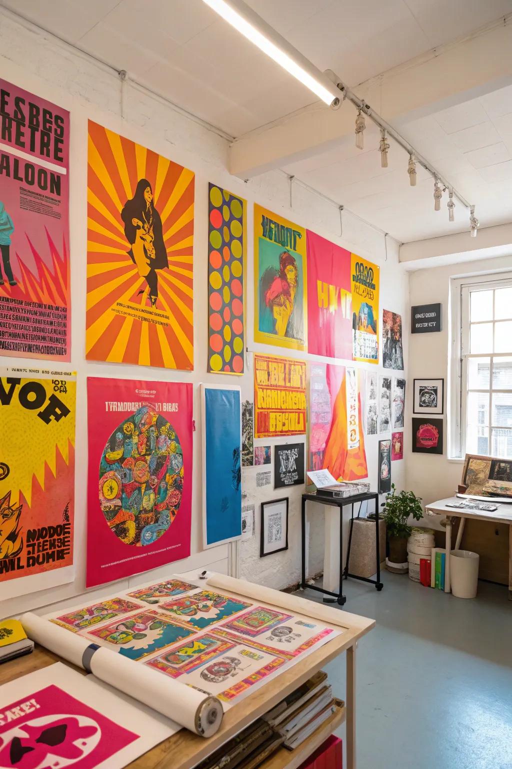 Bright colors transform any space into a lively and energetic environment.