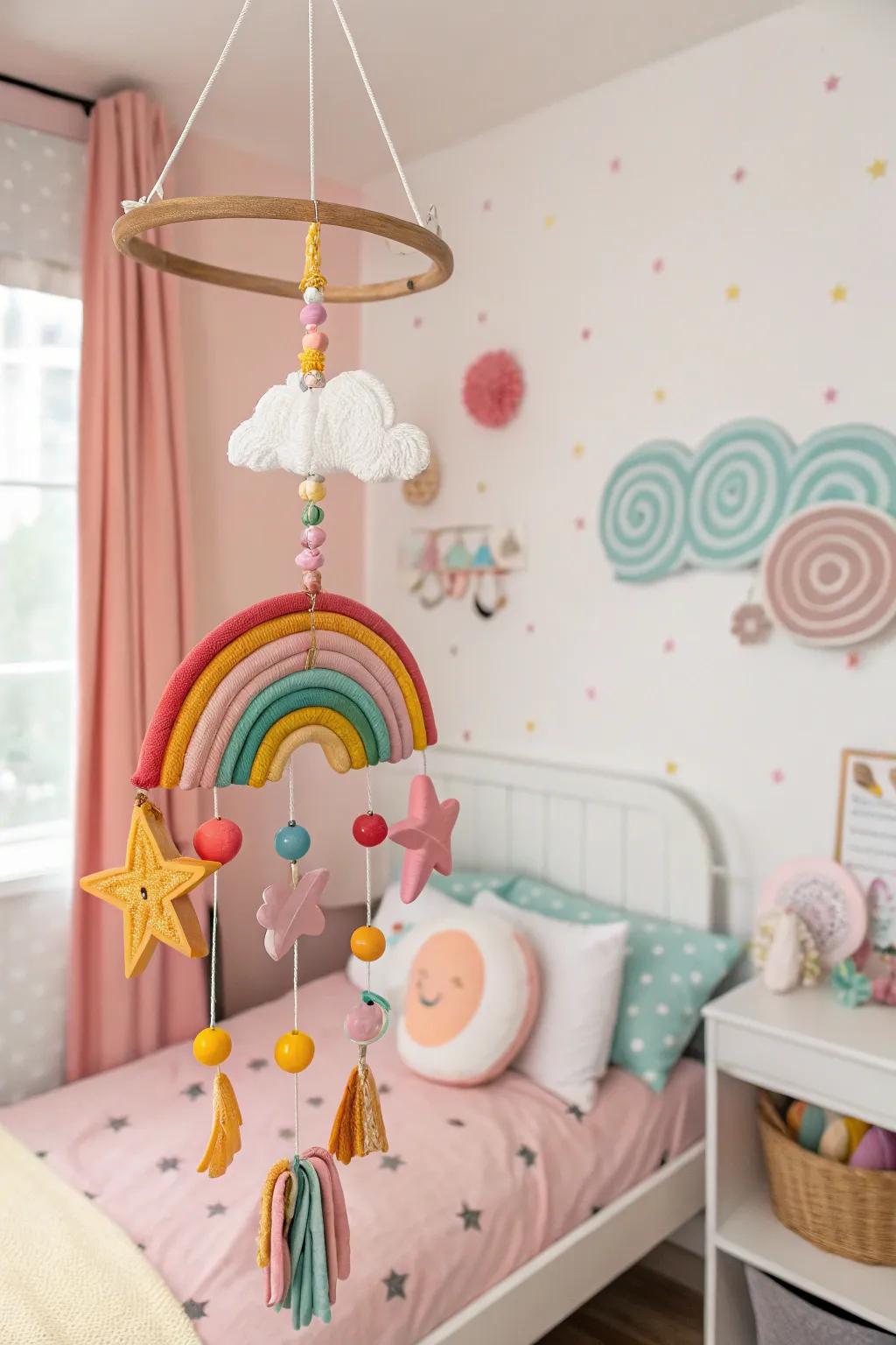 Whimsical decor adds a playful and imaginative element to your room.