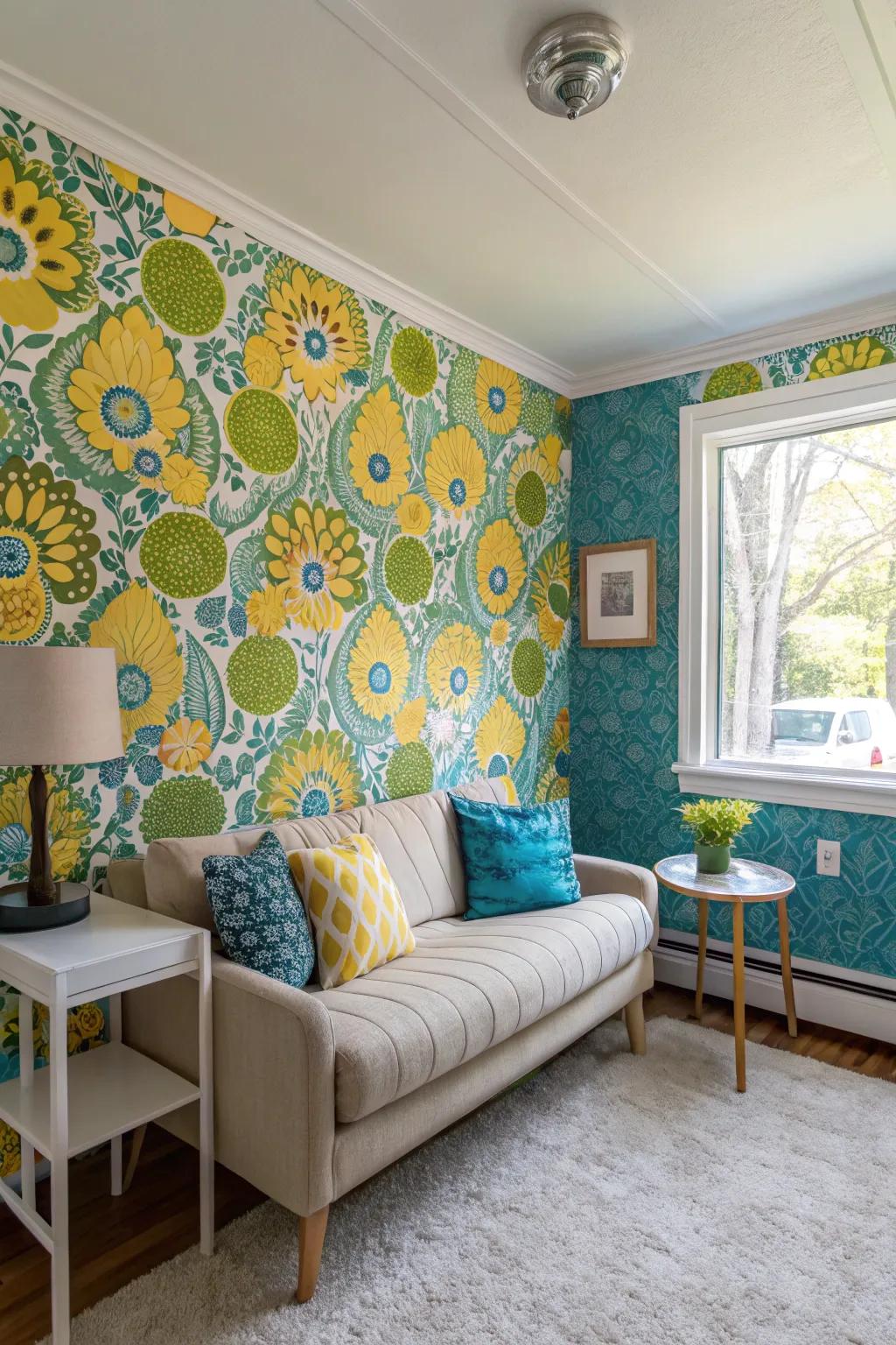 Wall covering can add personality and texture to your home.