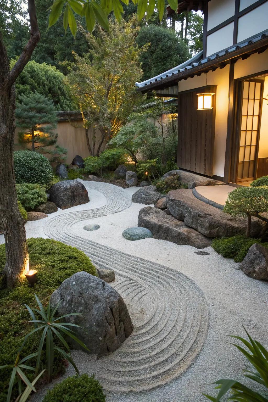 A reflection space delivering tranquility and peace.