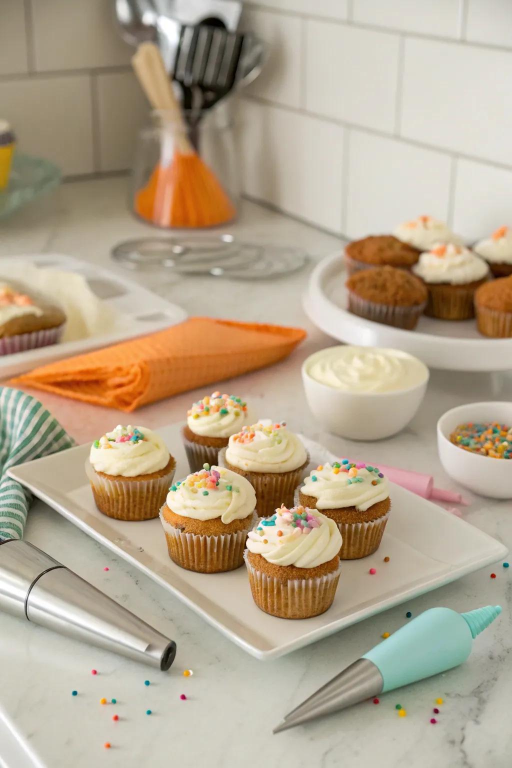 Bake enchanting Easter delicacies through a themed gathering.