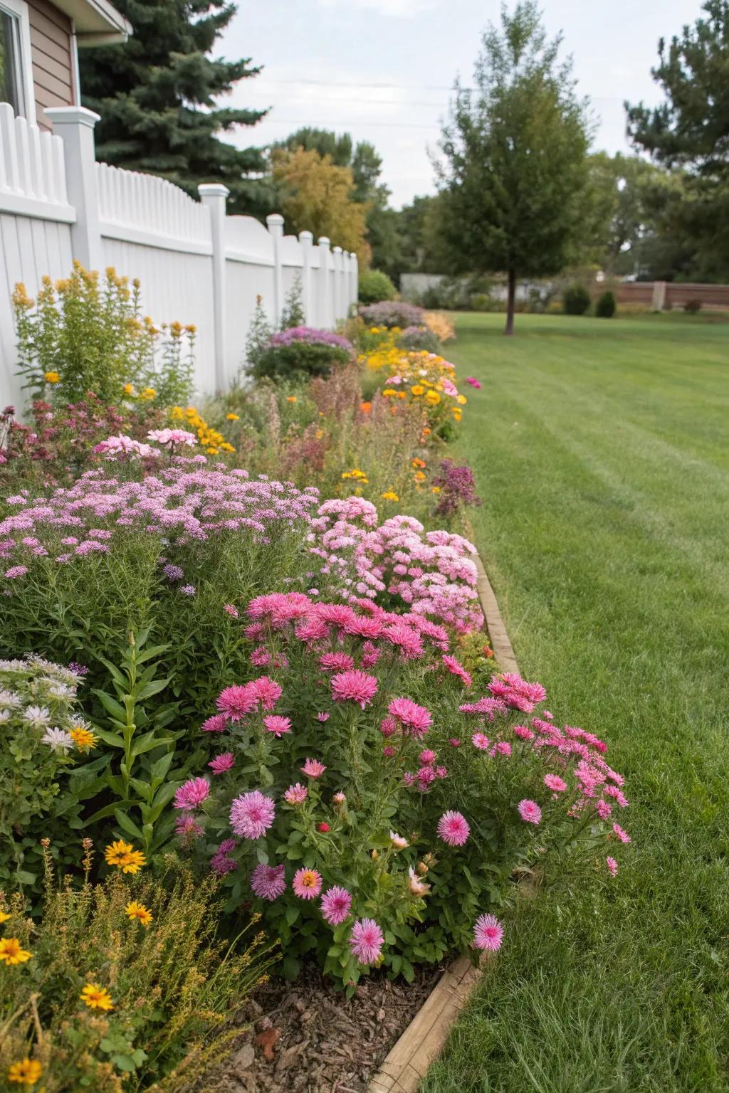 Plant pollinator-friendly flora to support local wildlife.