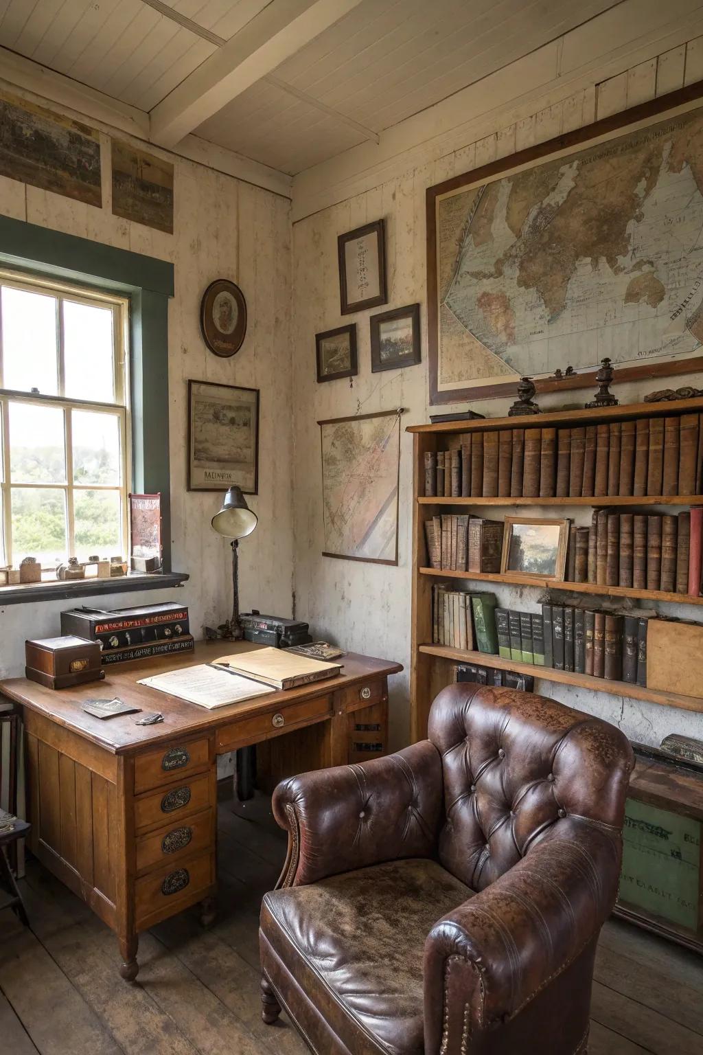 Period-specific acquisitions that infuse character and charm.