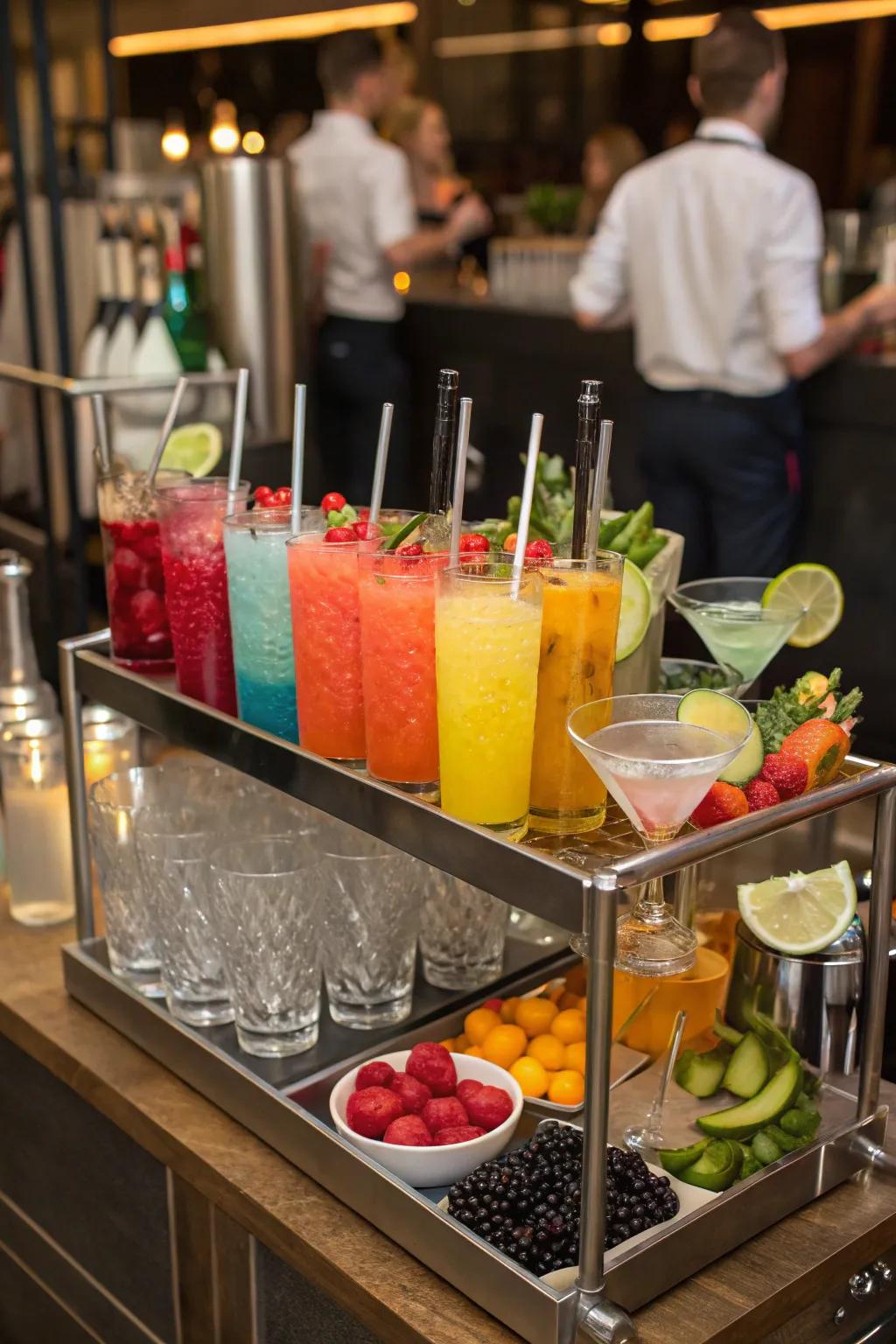 Add to drinks with these tasty mixers.