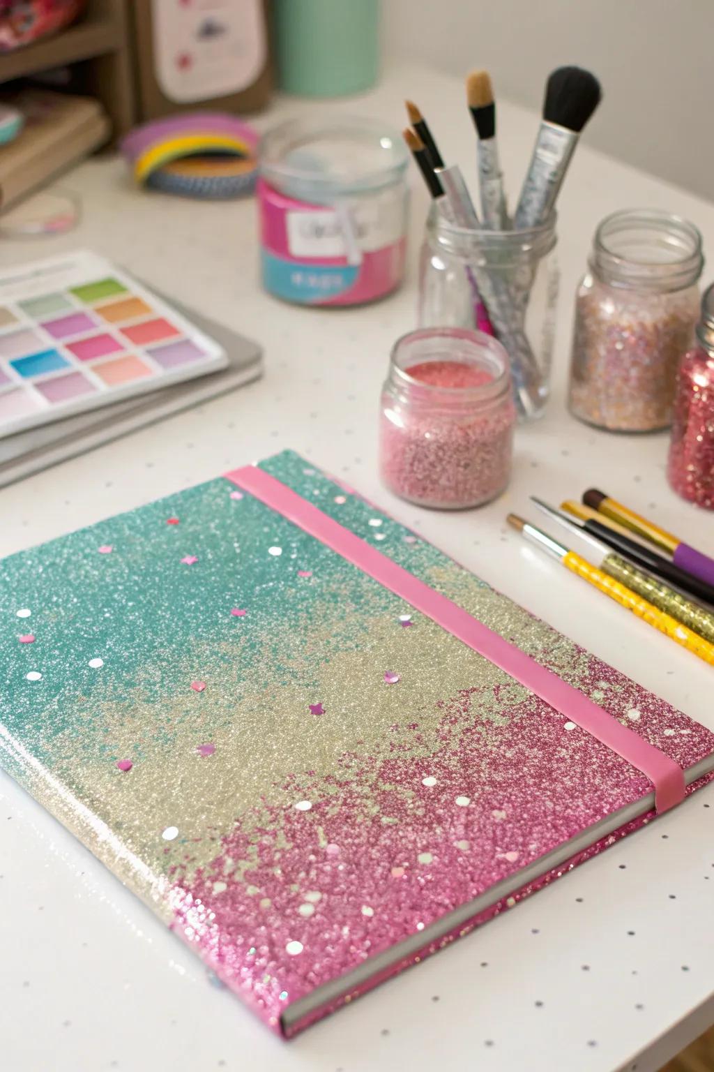 Sparkle dust adds a sparkling touch.