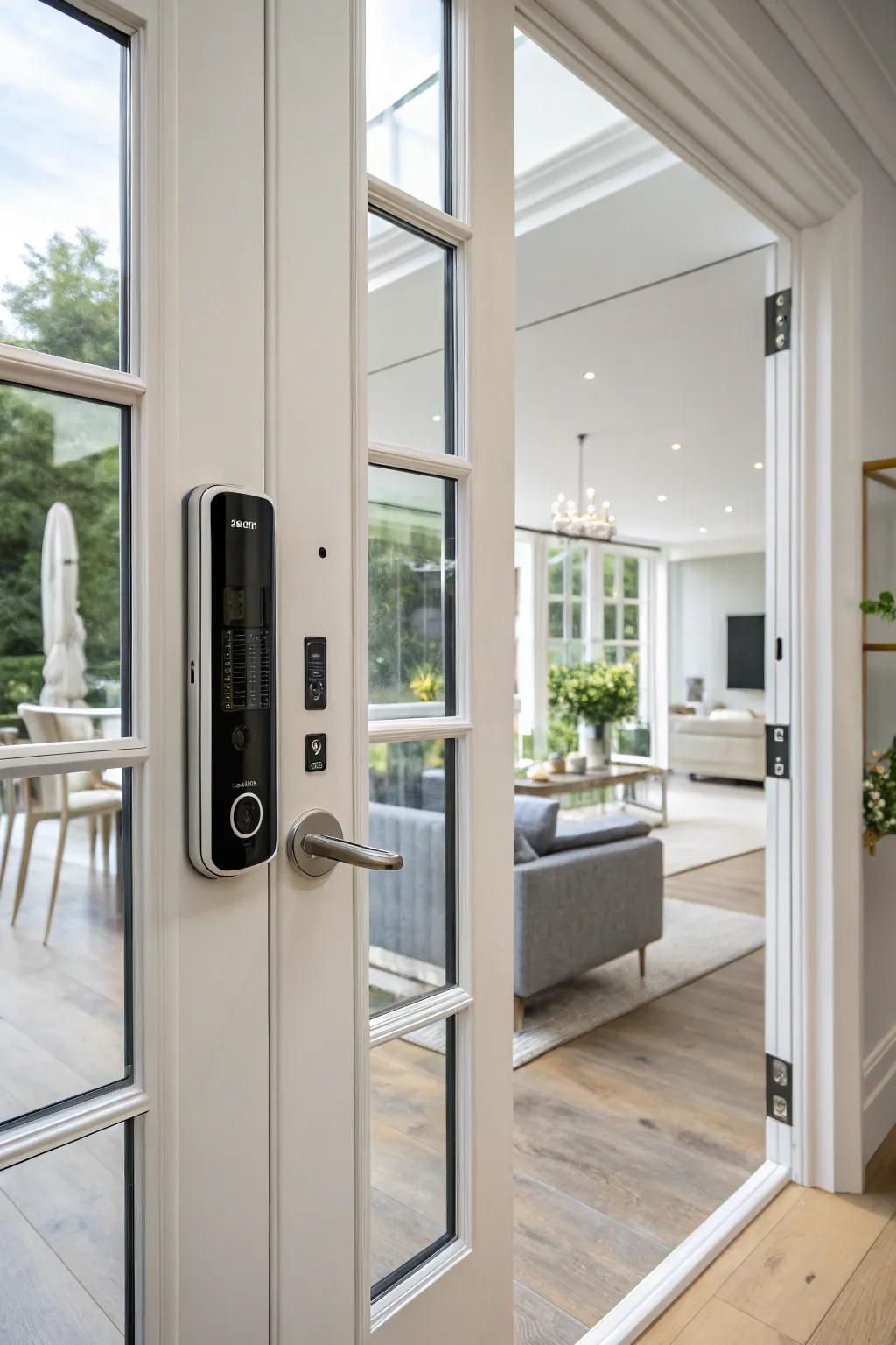 Smart technology elevates convenience and security.