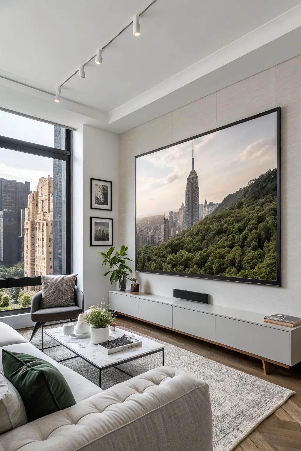 Art replicas bring the gallery experience into the residence.