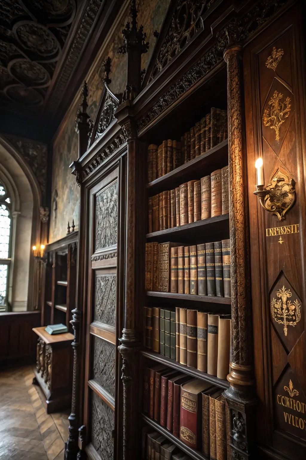 Time-honored volumes that contribute dimension and appeal.