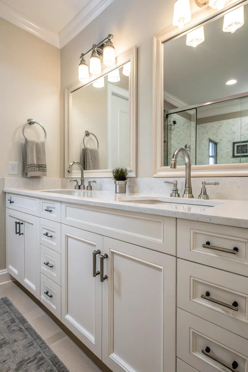 New fixtures can refresh the look of your powder room instantly.