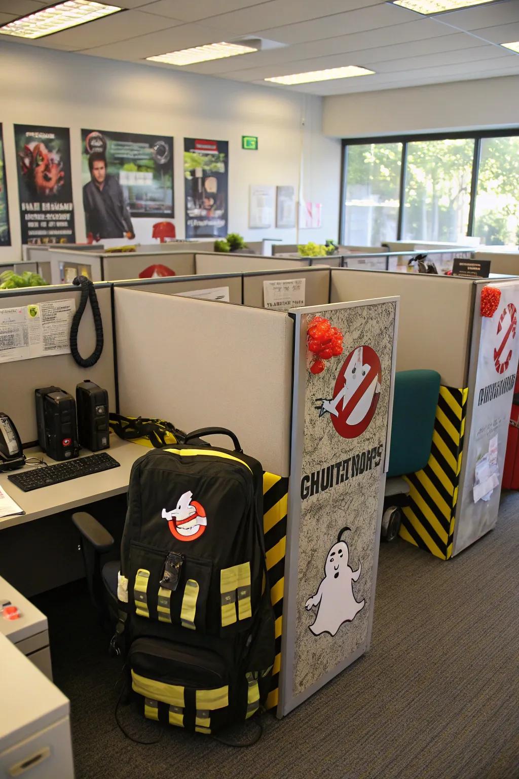 Bust some ghosts with a retro Ghostbusters theme that's full of fun.