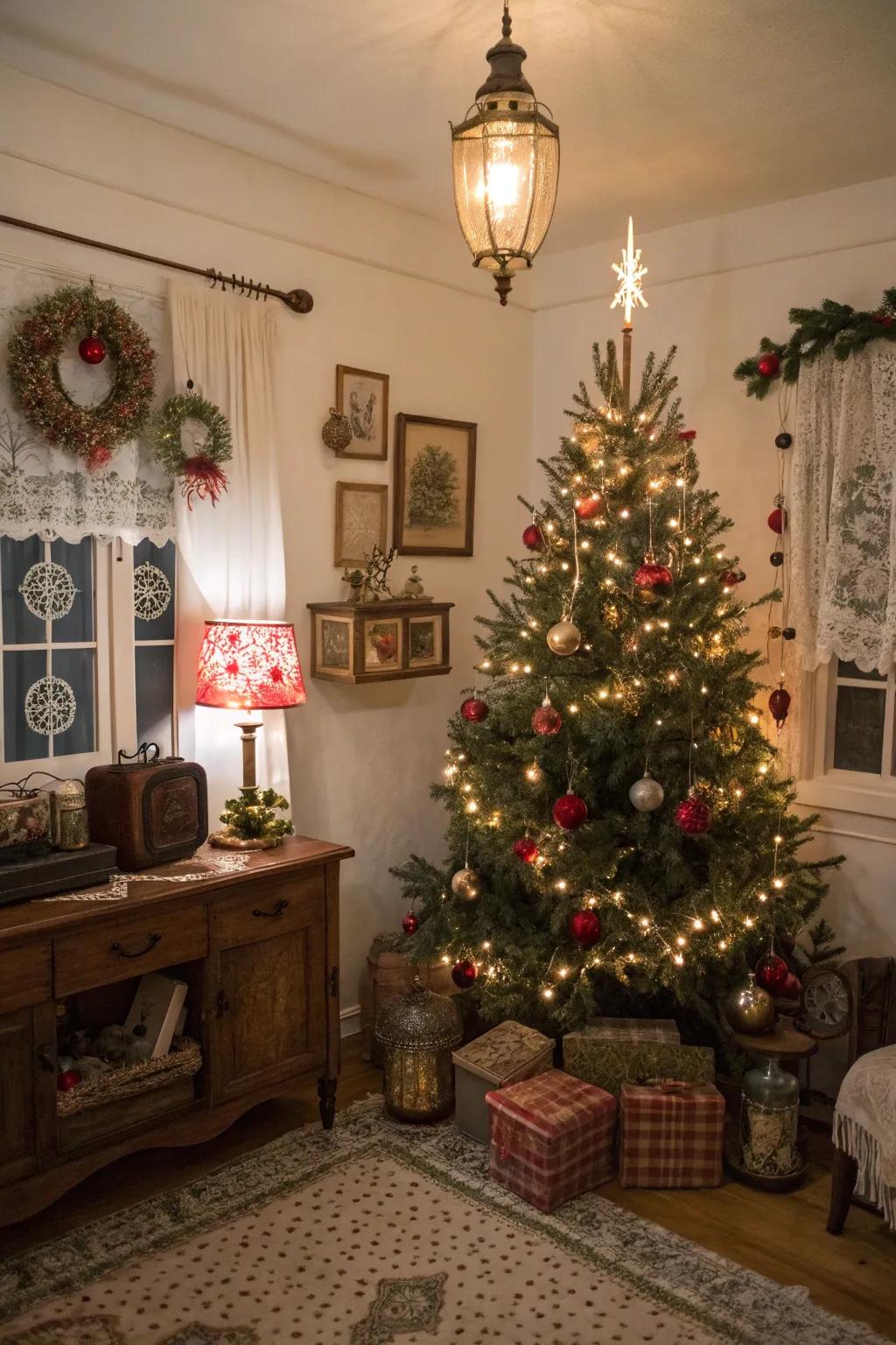 Relive cherished reminiscences through a Classic Christmas theme.