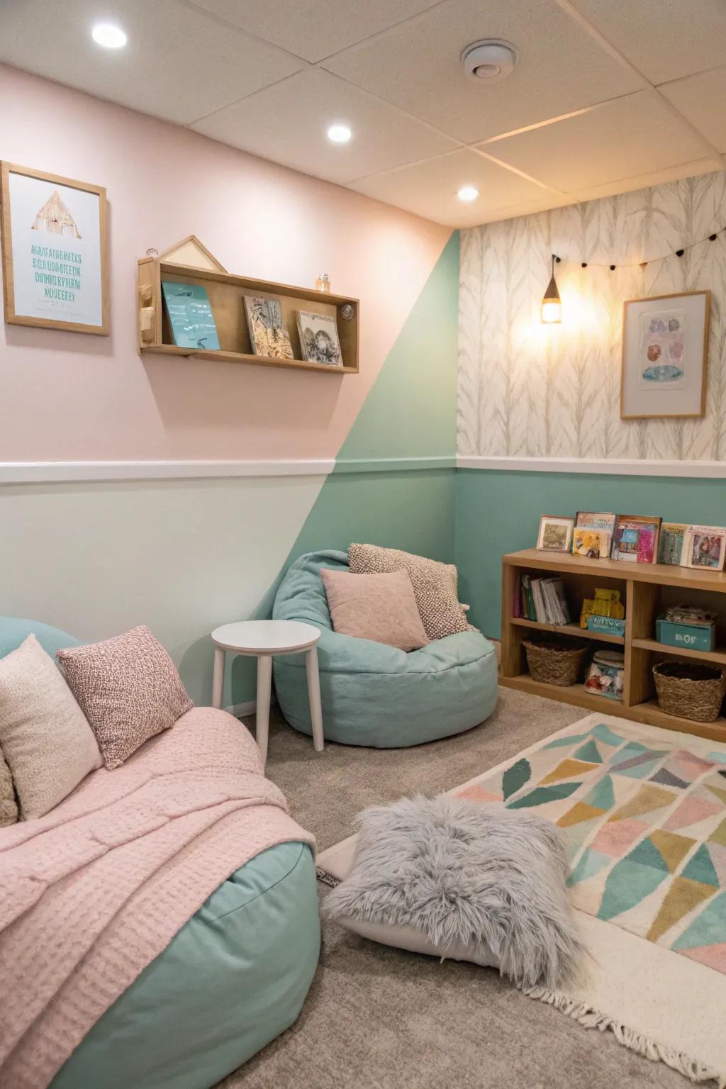 A space made to relax.