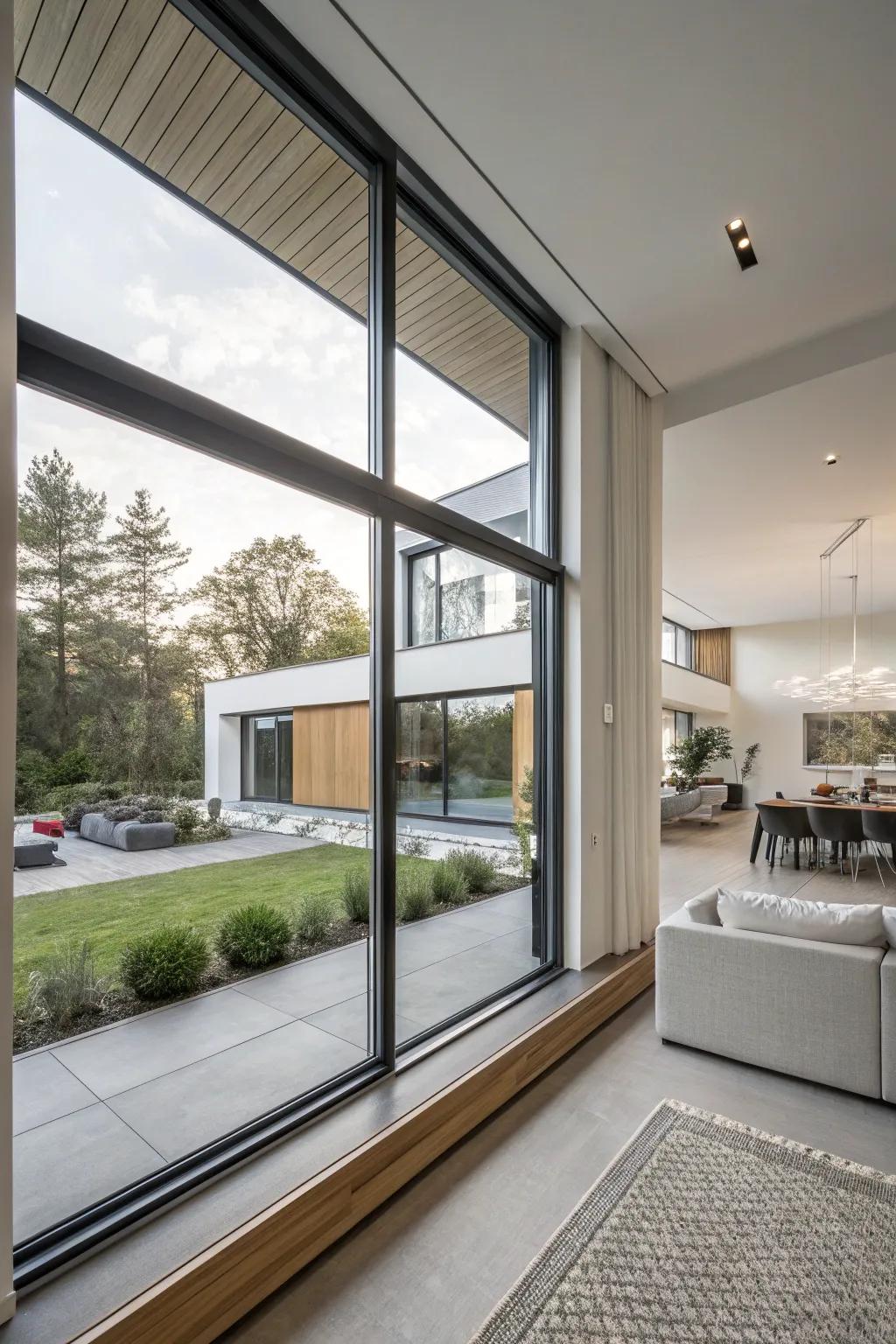 Insulated panels offer effective and elegant insulation.