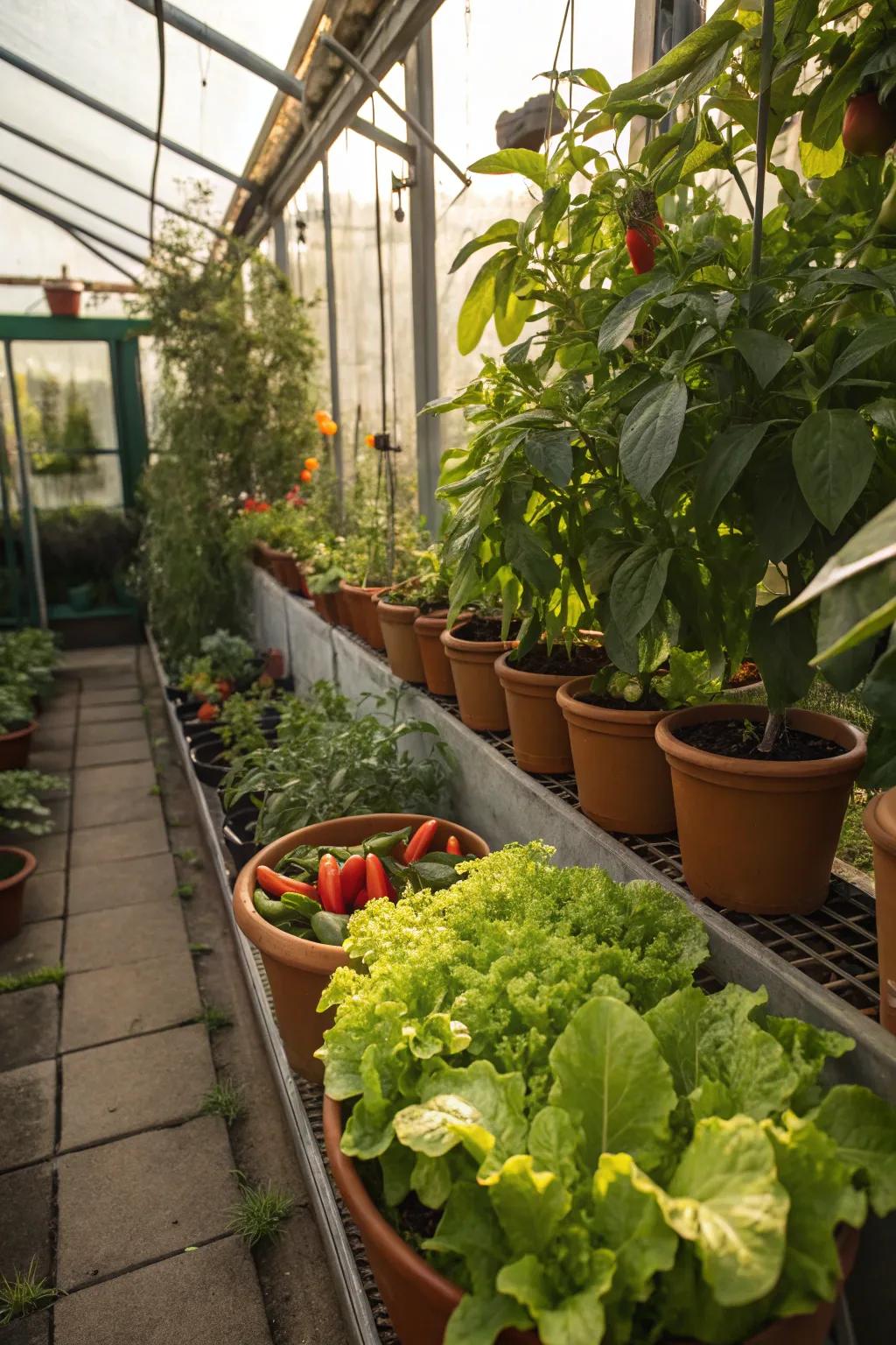 An eatable garden brings fresh flavors directly into your dwelling.